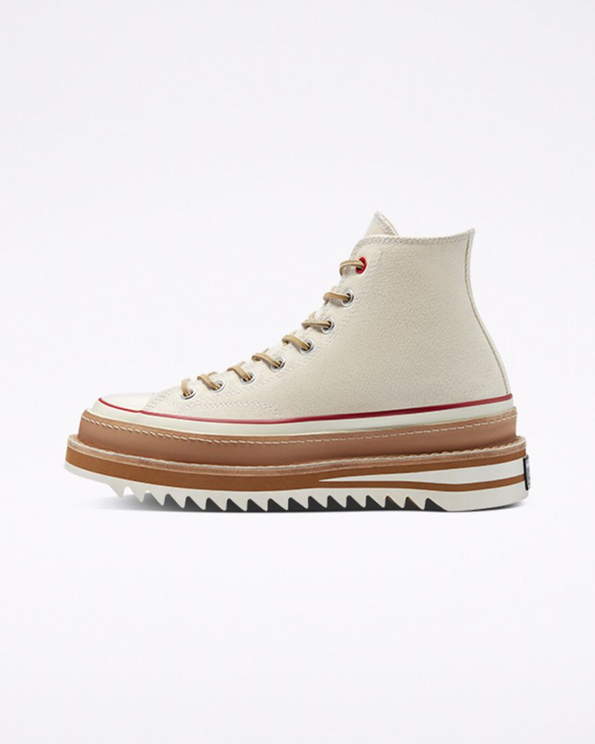 Zapatillas Altas Converse Chuck 70 Trek Mujer Beige | PE 087524